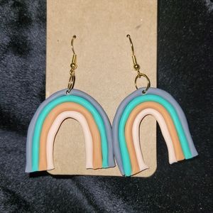 Polymer clay earrings